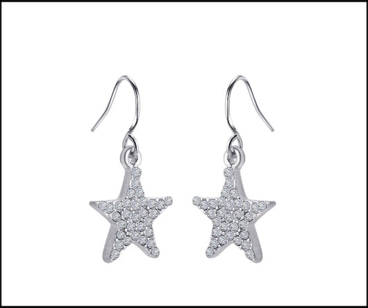 Sparkle Star Earrings