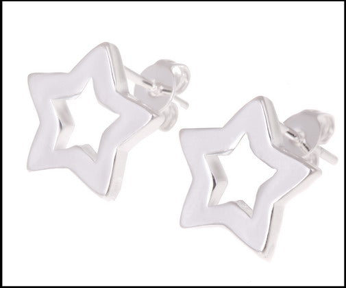 Silver Star Studs