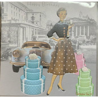 Birthday chic  card