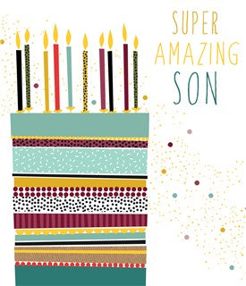 Son Birthday Card