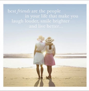 Best Friends Greeting card